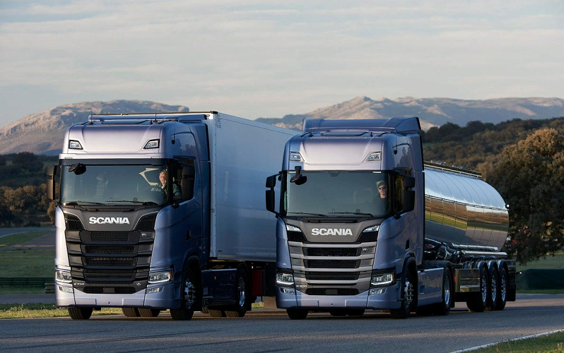 грузовик Scania в России